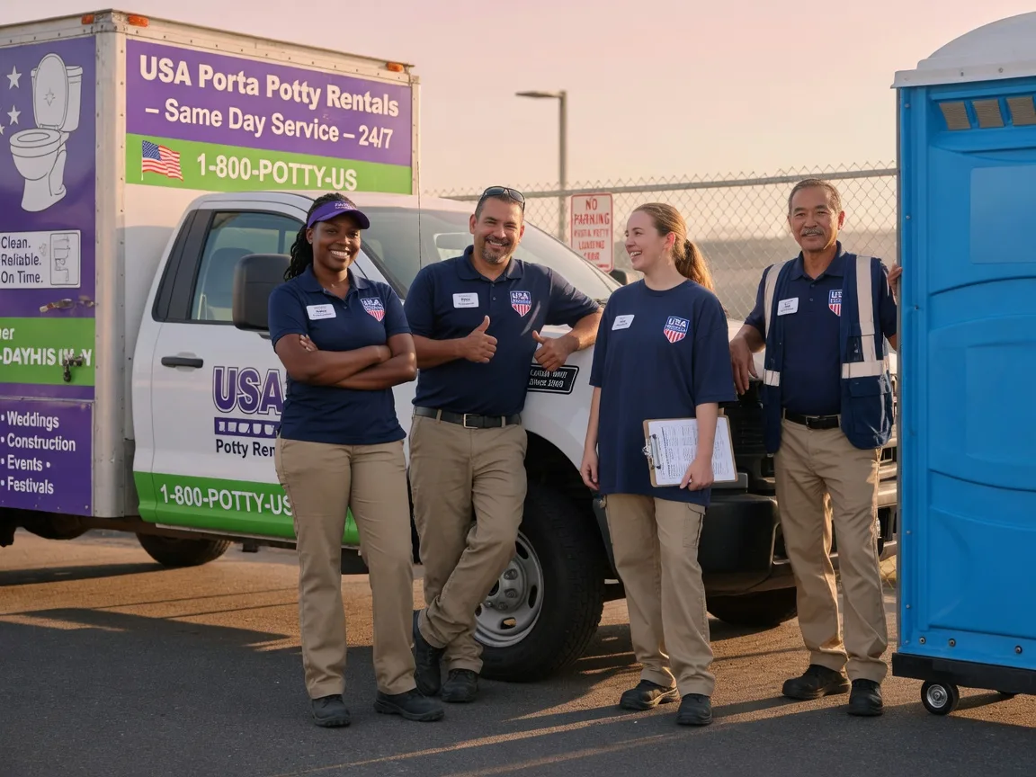 Porta Potty Rental company in Mount Pleasant, SC